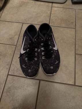 Nike Free TR Connect 2 Black Wolf Grey Splatter Training Shoes